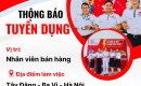 TUYỂN GẤP NHÂN VIÊN BÁN HÀNG – LÀM VIỆC TẠI TÂY ĐẰNG – BA VÌ - HÀ NỘI